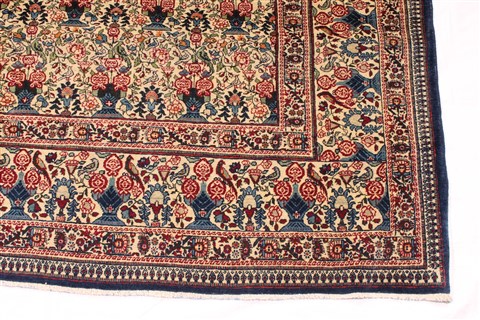 Tehran Purple Hand Knotted 88 X 120 Area Rug 254-30347 Image 1