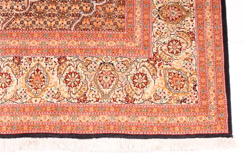 Mahi Beige Hand Knotted 68 X 99  Area Rug 254-30355 Image 1