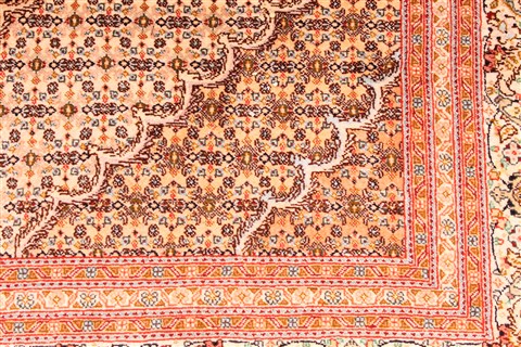 Mahi Beige Hand Knotted 68 X 99  Area Rug 254-30355 Image 4