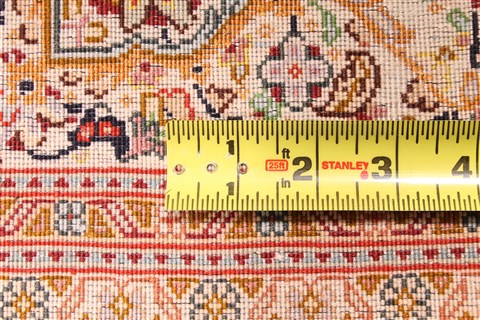 Mahi Beige Hand Knotted 68 X 99  Area Rug 254-30355 Image 9