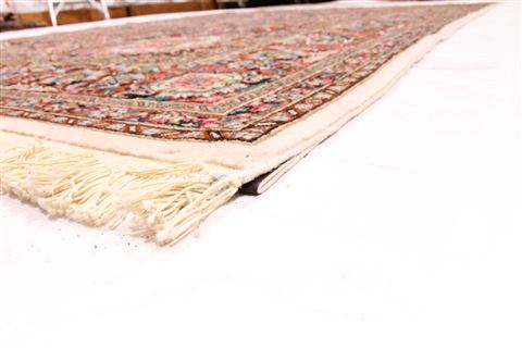 Tabriz Brown Hand Knotted 66 X 99 Area Rug 254-30356 Image 5