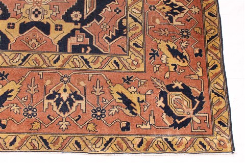 Agra Beige Hand Knotted 100 X 1410 Area Rug 254-30359 Image 1