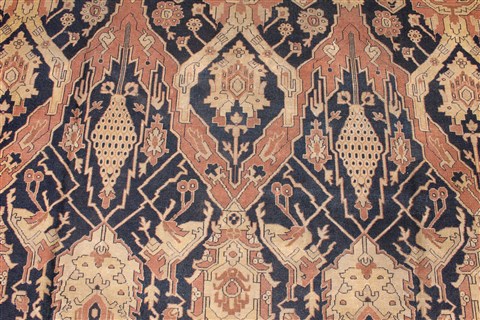 Agra Beige Hand Knotted 100 X 1410 Area Rug 254-30359 Image 2