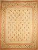 Aubusson Beige Hand Woven 142 X 180  Area Rug 254-30365 Thumb 0