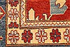 Kazak Beige Hand Knotted 135 X 177 Area Rug 250-30368 Thumb 13