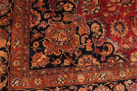 Mashad Red Hand Knotted 910 X 153 Area Rug 250-30369 Image 10
