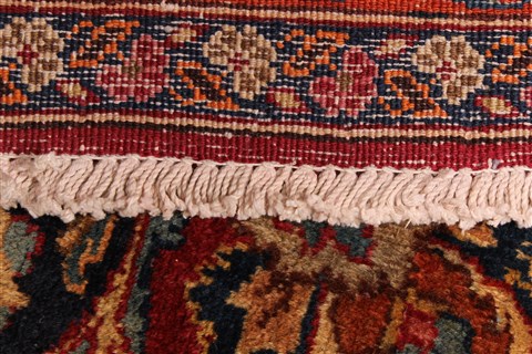 Mashad Red Hand Knotted 910 X 153 Area Rug 250-30369 Image 11