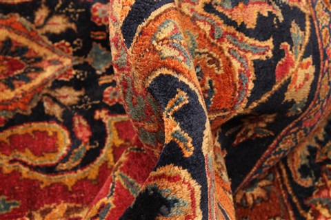 Mashad Red Hand Knotted 910 X 153 Area Rug 250-30369 Image 4