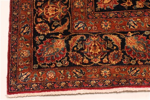Mashad Red Hand Knotted 910 X 153 Area Rug 250-30369 Image 6