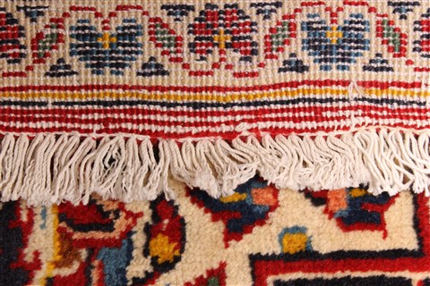 Kashan Red Hand Knotted 119 X 170  Area Rug 250-30370 Image 3