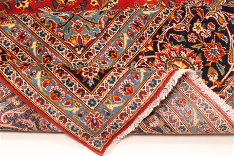 Kashan Red Hand Knotted 119 X 170  Area Rug 250-30370 Image 5