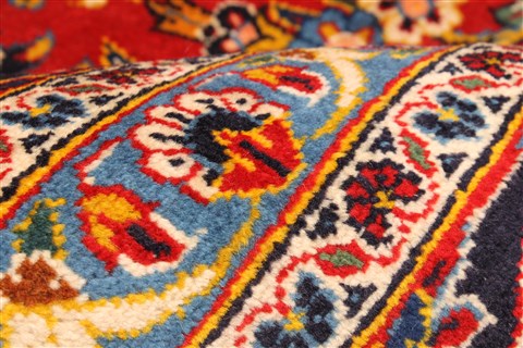 Kashan Red Hand Knotted 119 X 170  Area Rug 250-30370 Image 8