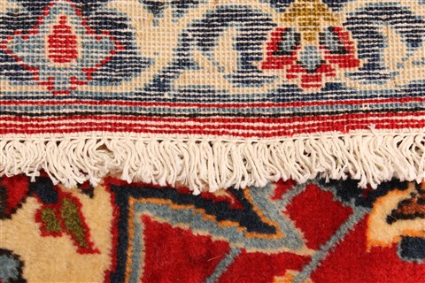 Najaf-abad Red Hand Knotted 102 X 150 Area Rug 250-30371 Image 12
