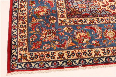 Najaf-abad Red Hand Knotted 102 X 150 Area Rug 250-30371 Image 7