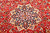 Najaf-abad Red Hand Knotted 102 X 150 Area Rug 250-30371 Thumb 8
