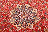 Najaf-abad Red Hand Knotted 102 X 150  Area Rug 250-30371 Thumb 8