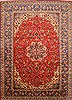 Najaf-abad Red Hand Knotted 102 X 150  Area Rug 250-30371 Thumb 0