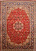 Najaf-abad Red Hand Knotted 102 X 150 Area Rug 250-30371 Thumb 0
