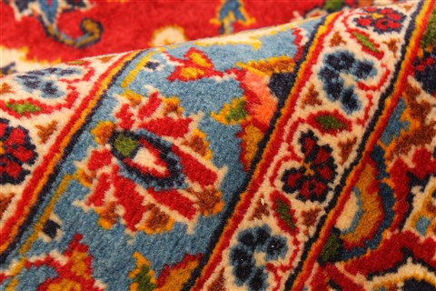 Kashan Red Hand Knotted 117 X 1611 Area Rug 250-30375 Image 10