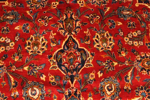Kashan Red Hand Knotted 117 X 1611 Area Rug 250-30375 Image 3