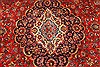 Kashan Red Hand Knotted 116 X 149  Area Rug 250-30376 Thumb 7