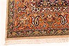 Tabriz Green Hand Knotted 99 X 132 Area Rug 255-30377 Thumb 12