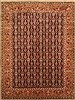 Tabriz Green Hand Knotted 99 X 132 Area Rug 255-30377 Thumb 0