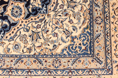 Nain Beige Hand Knotted 103 X 157  Area Rug 255-30379 Image 10