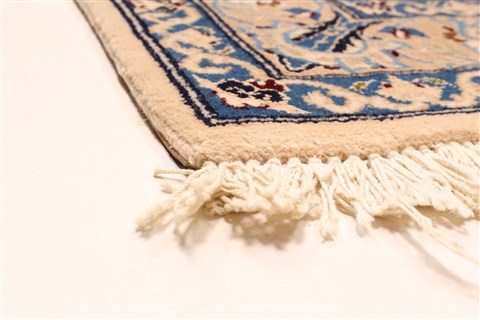 Nain Beige Hand Knotted 103 X 157  Area Rug 255-30379 Image 12