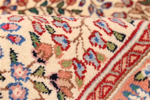 Kerman Green Hand Knotted 70 X 105 Area Rug 255-30380 Image 4