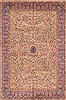 Kerman Green Hand Knotted 70 X 105 Area Rug 255-30380 Thumb 0
