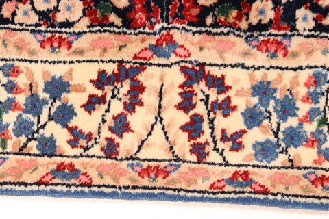 Kerman Red Runner Hand Knotted 26 X 120 Area Rug 255-30383 Image 1