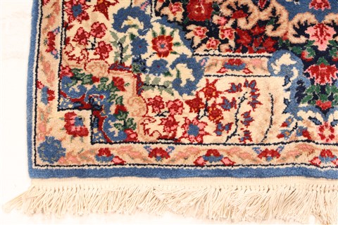 Kerman Red Runner Hand Knotted 26 X 120 Area Rug 255-30384 Image 5