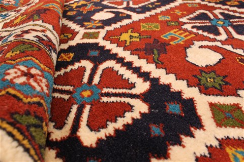 Ghoochan Blue Hand Knotted 43 X 510 Area Rug 255-30386 Image 1