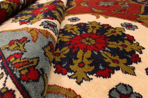 Ghoochan Multicolor Hand Knotted 40 X 60 Area Rug 255-30387 Image 2
