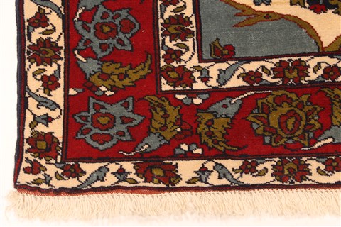 Ghoochan Multicolor Hand Knotted 40 X 60 Area Rug 255-30387 Image 6