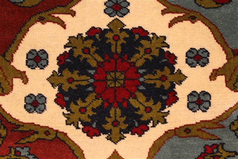Ghoochan Multicolor Hand Knotted 40 X 60 Area Rug 255-30387 Image 8