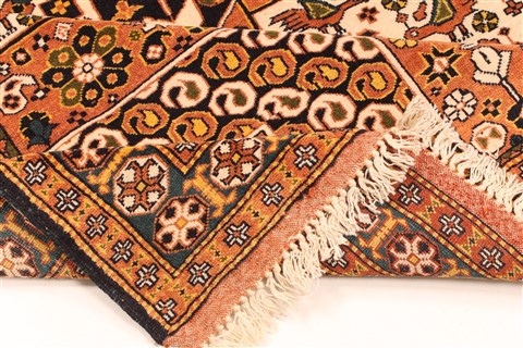 Ghoochan Beige Hand Knotted 43 X 63 Area Rug 255-30388 Image 1