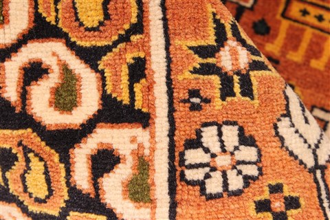 Ghoochan Beige Hand Knotted 43 X 63 Area Rug 255-30388 Image 4