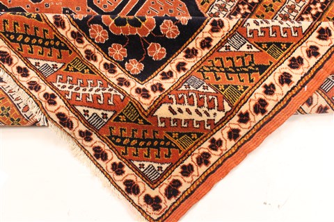Ghoochan Blue Hand Knotted 43 X 63 Area Rug 255-30389 Image 1