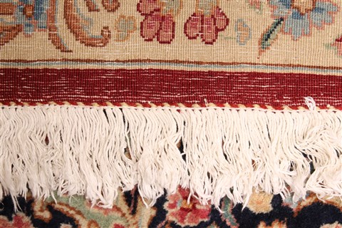 Kerman Red Hand Knotted 112 X 168 Area Rug 250-30391 Image 10