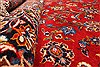 Kashan Red Hand Knotted 131 X 162  Area Rug 250-30393 Thumb 1