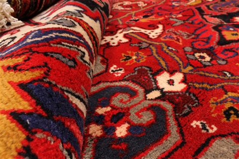 Heriz Red Hand Knotted 911 X 125 Area Rug 250-30395 Image 5