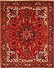 Heriz Red Hand Knotted 911 X 125  Area Rug 250-30395 Thumb 0