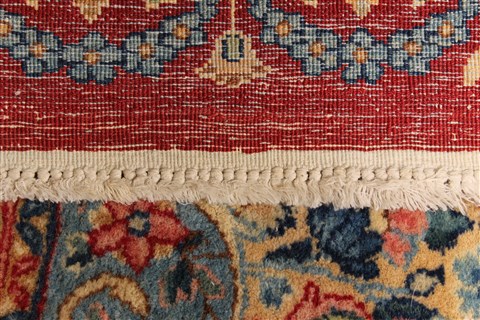 Kerman Red Hand Knotted 129 X 1510 Area Rug 250-30397 Image 4