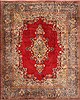 Kerman Red Hand Knotted 129 X 1510 Area Rug 250-30397 Thumb 0