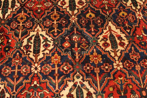 Bakhtiar Beige Hand Knotted 100 X 159 Area Rug 250-30398 Image 7