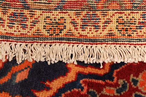 Bakhtiar Beige Hand Knotted 101 X 140 Area Rug 250-30399 Image 11