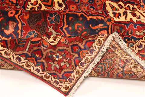 Bakhtiar Beige Hand Knotted 101 X 140 Area Rug 250-30399 Image 13