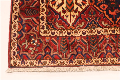 Bakhtiar Beige Hand Knotted 101 X 140 Area Rug 250-30399 Image 6